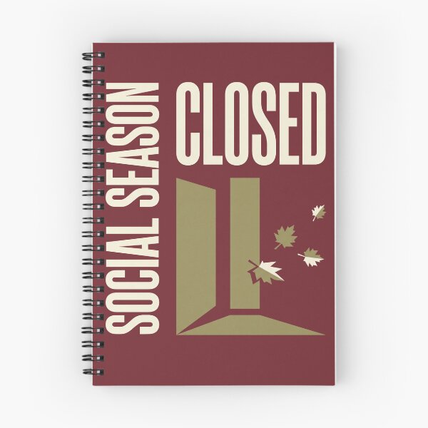 Item preview, Social Season Closed designed and sold by SignumShop.