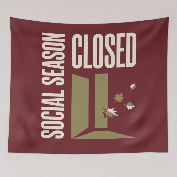 Item preview, Social Season Closed designed and sold by SignumShop.