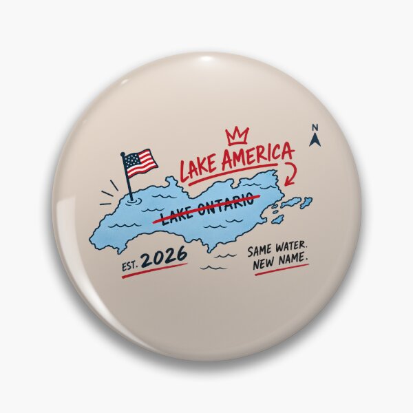 Item preview, LAKE AMERICA funny meme designed and sold by BrooklynRhodes.