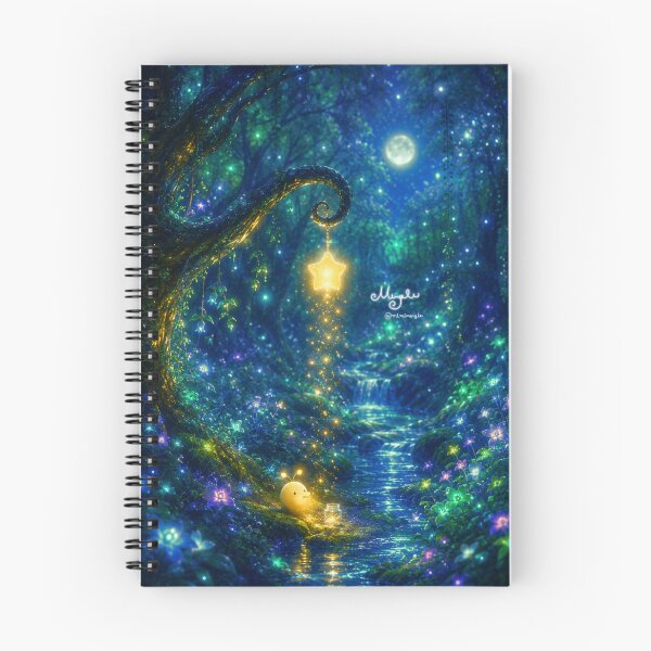 Item preview, Loumie Gathering Starlight Among Glowing Flowers designed and sold by Minimergle.
