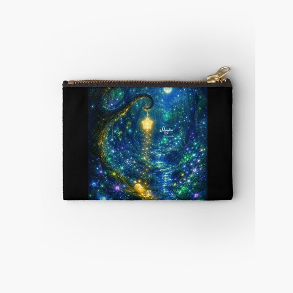 Item preview, Loumie Gathering Starlight Among Glowing Flowers designed and sold by Minimergle.