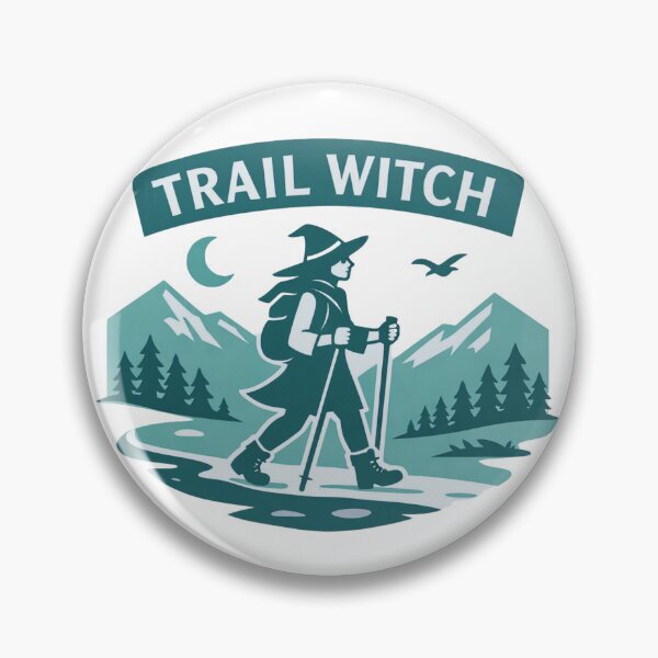 Item preview, Trail Witch Hiking & Outdoor Adventure Graphic designed and sold by GabeMountainArt.