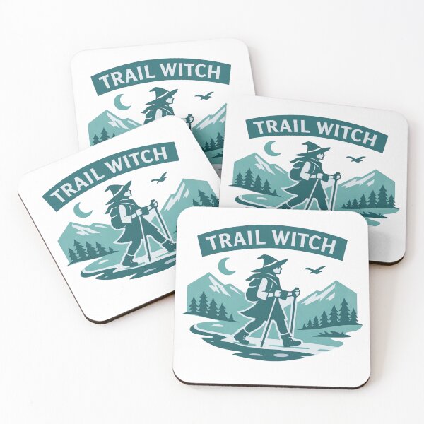 Item preview, Trail Witch Hiking & Outdoor Adventure Graphic designed and sold by GabeMountainArt.
