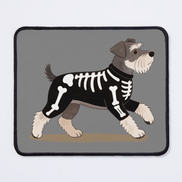 Item preview, Schnauzer Skeleton Costume designed and sold by DumpsterSage.