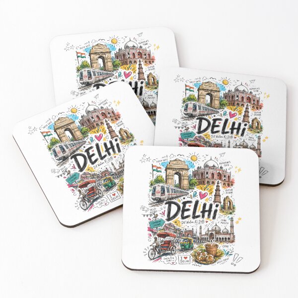 Item preview, Delhi India T-Shirt – New Delhi Travel & Indian City Graphic | Delhi Landmark, India Pride & Delhi Culture Gift VER 018 designed and sold by mndesignworx.