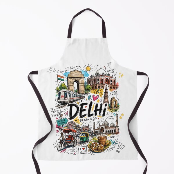 Item preview, Camiseta de Delhi, India – Gráfico de viajes a Nueva Delhi y ciudad india | Regalo emblemático de Delhi, orgullo de la India y cultura de Delhi VER 018 designed and sold by mndesignworx.