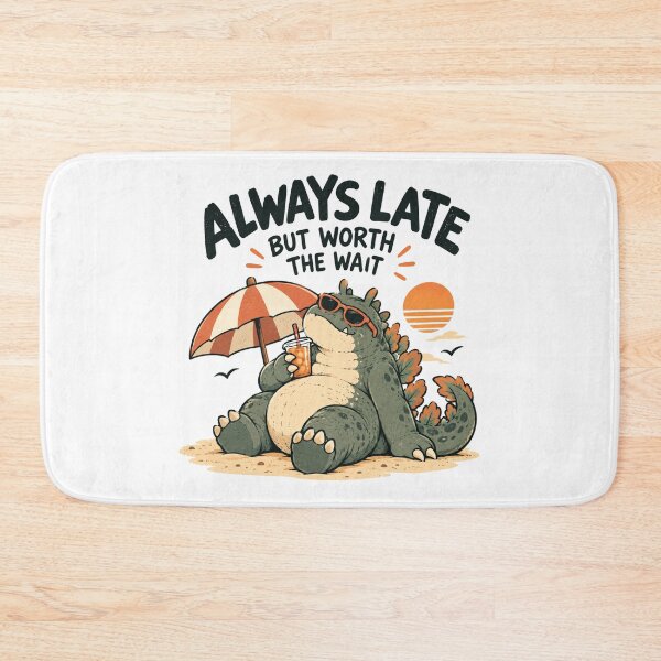 Item preview, Retro Kaiju Always Late But Worth The wait designed and sold by NatureStyle555.