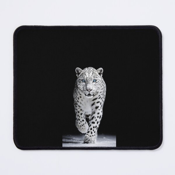 Item preview, Snow Leopard Black White Wildlife designed and sold by MoodPopz Studio.