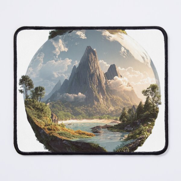 Item preview, Mini Planet Earth Fantasy Landscape Nature Sphere  designed and sold by LC&LCPlatform.
