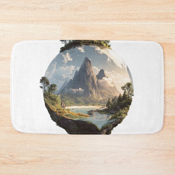 Item preview, Mini Planet Earth Fantasy Landscape Nature Sphere  designed and sold by LC&LCPlatform.