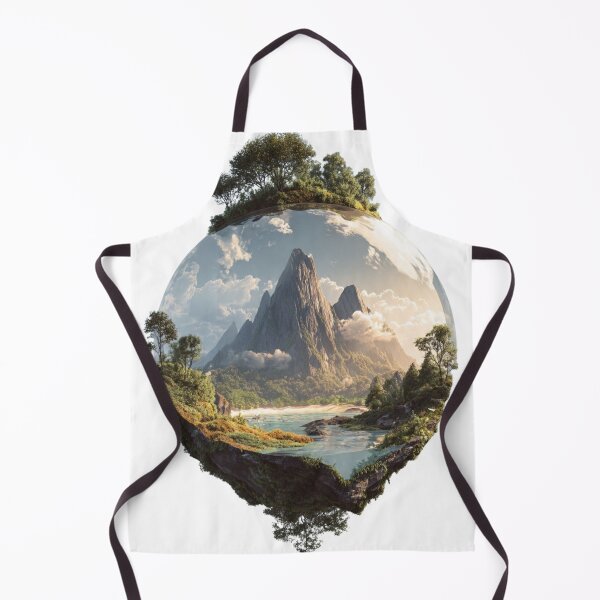 Item preview, Mini Planet Earth Fantasy Landscape Nature Sphere designed and sold by LC&LCPlatform.
