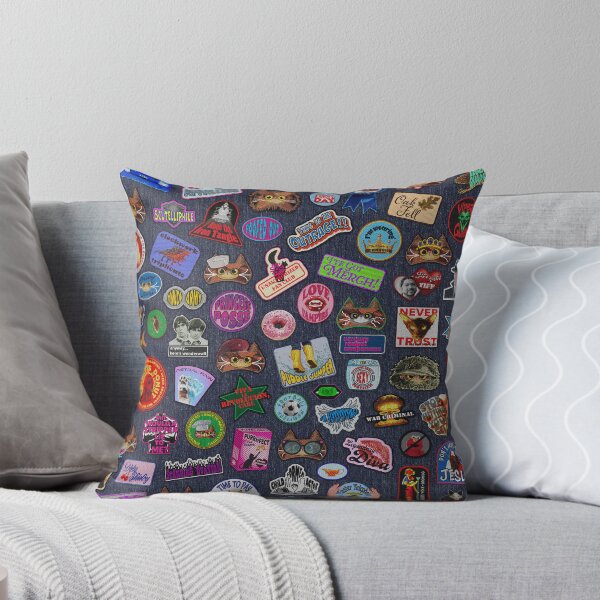 Item preview, Princess Donut Patch Jacket - Denim - Blue designed and sold by QuiltPaperScissors.