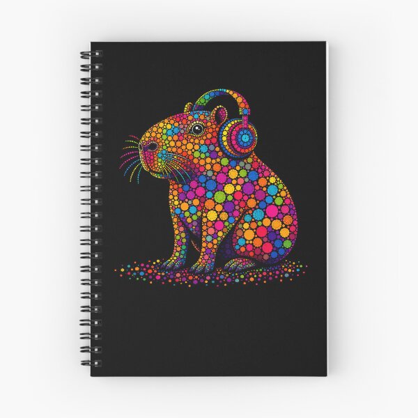 Item preview, Funny Capybara Dots Art Animal Lovers designed and sold by Moizento.