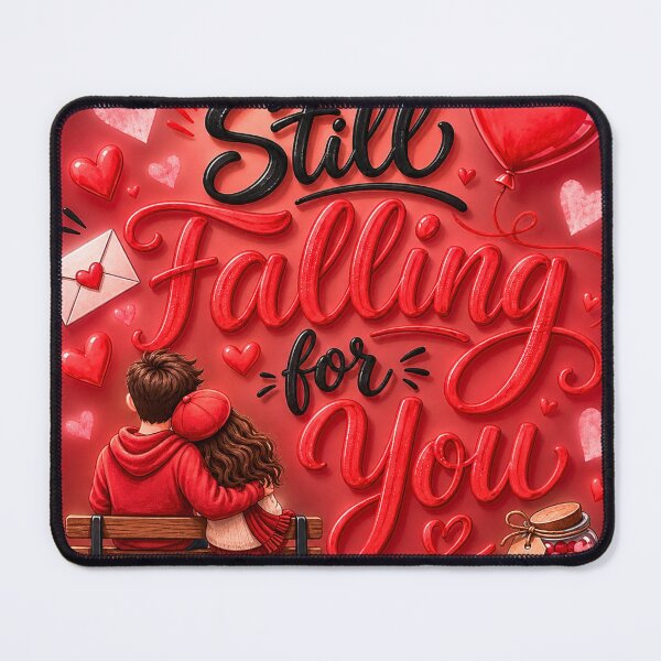 Item preview, Still Falling for You Valentine Art | Romantic Couple Love Design | Cute Heart Wall Decor designed and sold by lavanya11.