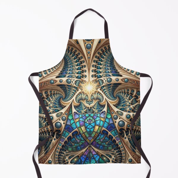 Item preview, Biomechanical Stained Glass Fractal designed and sold by Frackxion.