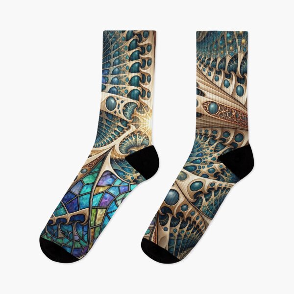 Artikelvorschau, Biomechanical Stained Glass Fractal  entworfen und verkauft von Frackxion.