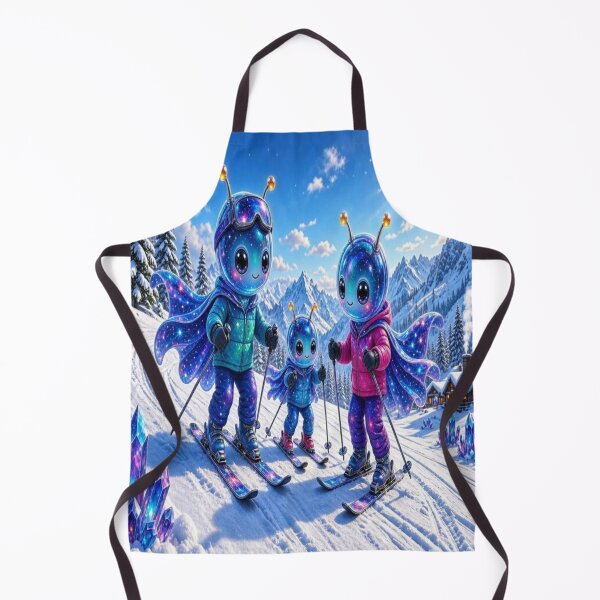 Item preview, Medanix: Galactic Ski Adventure on Snowy Peaks  designed and sold by Breezes-of-Ida.