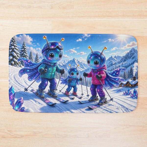 Item preview, Medanix: Galactic Ski Adventure on Snowy Peaks  designed and sold by Breezes-of-Ida.