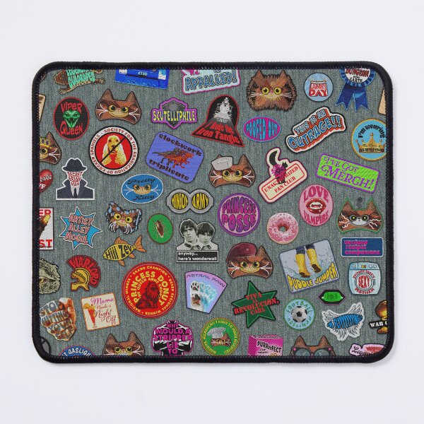 Item preview, Princess Donut Patch Jacket - Denim - Stonewash designed and sold by QuiltPaperScissors.