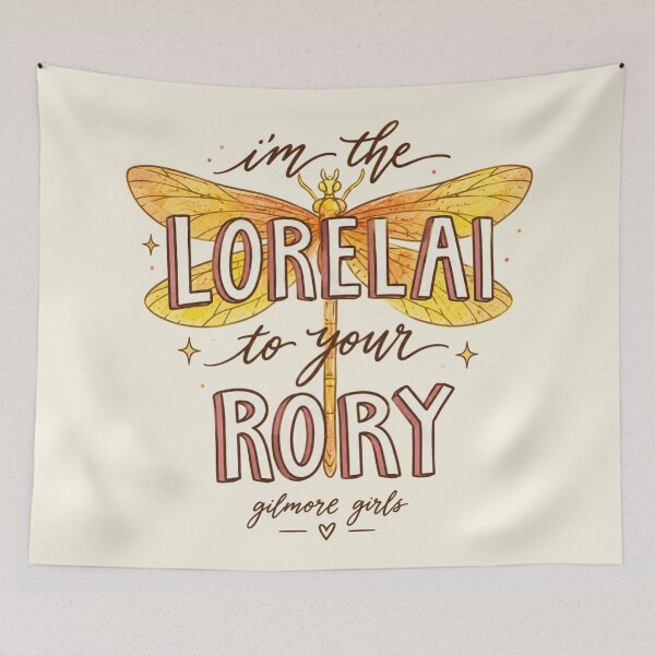 Aperçu de l'œuvre Je suis Lorelai, et toi Rory, je suis Lorelai. créée et vendue par LittloGica.