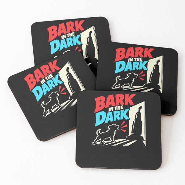 Item preview, Bark In The Dark Dog Nighttime Shadow Joke designed and sold by elderberry.
