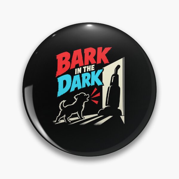 Item preview, Bark In The Dark Dog Nighttime Shadow Joke designed and sold by elderberry.