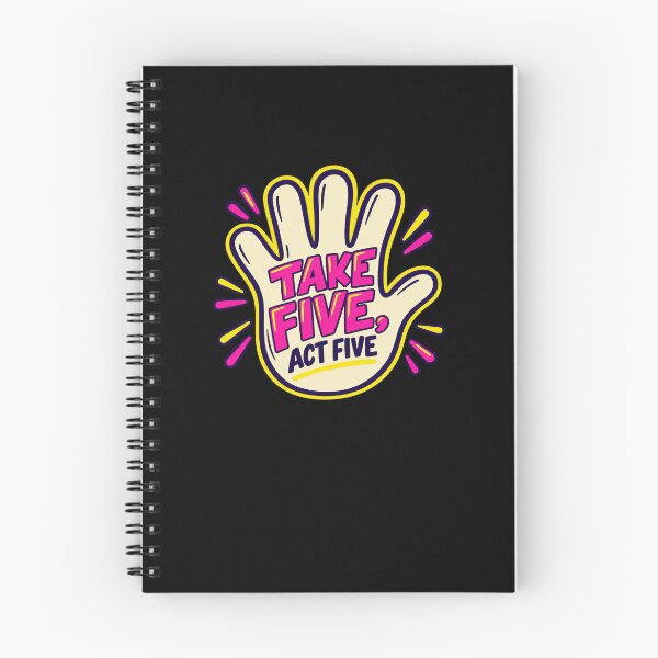 Item preview, Funny Take Five Act Five Hand Gesture Comic Teacher Student Art designed and sold by elderberry.