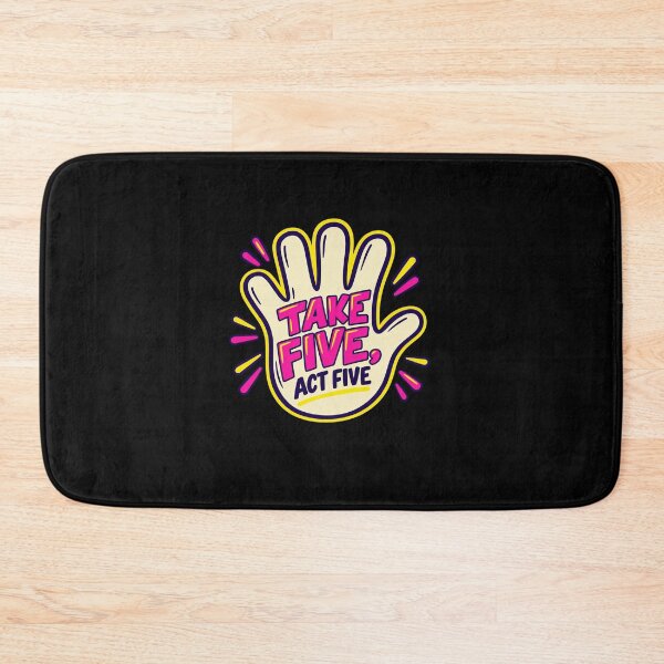 Item preview, Funny Take Five Act Five Hand Gesture Comic Teacher Student Art designed and sold by elderberry.