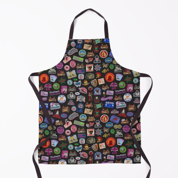Item preview, Princess Donut Patch Jacket - Leather - Black designed and sold by QuiltPaperScissors.