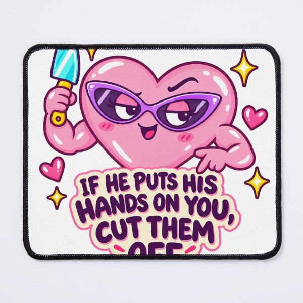 Item preview, If He Puts His Hands On You Cut Them designed and sold by RAIID.
