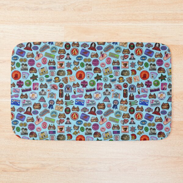 Item preview, Princess Donut Patch Jacket - Leather - Blue designed and sold by QuiltPaperScissors.