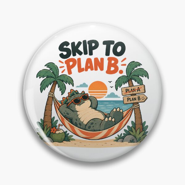 Item preview, Retro Kaiju Skip to Plan B designed and sold by NatureStyle555.