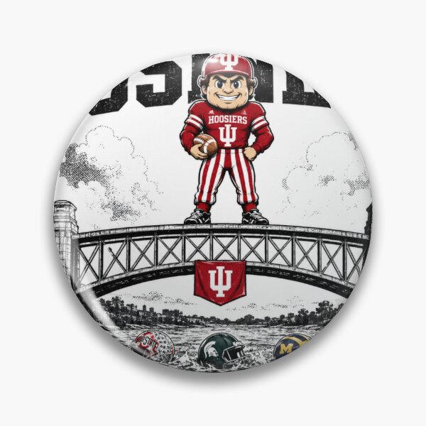 Item preview, Indiana Hoosiers Football designed and sold by 901SHIRTS.