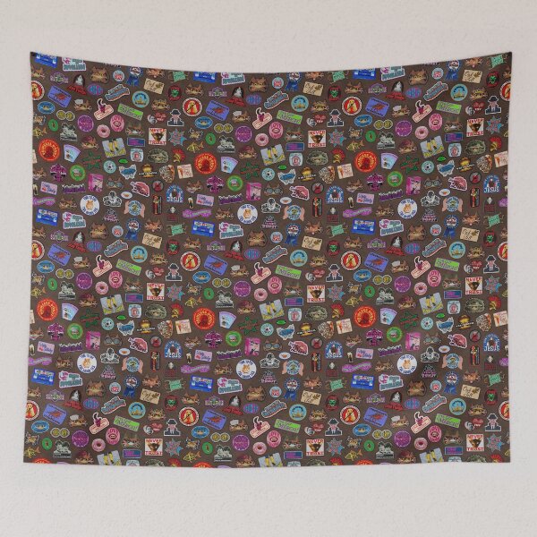 Item preview, Princess Donut Patch Jacket - Leather - Brown designed and sold by QuiltPaperScissors.