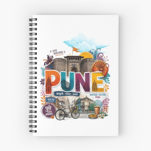 Item preview, Pune India T-Shirt | Pune City Shirt | Pune Maharashtra Travel Gift | Indian City Graphic Tee | Pune Souvenir Apparel ver1 designed and sold by mndesignworx.