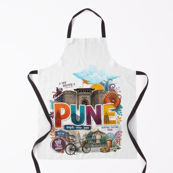 Item preview, Pune India T-Shirt | Pune City Shirt | Pune Maharashtra Travel Gift | Indian City Graphic Tee | Pune Souvenir Apparel ver1 designed and sold by mndesignworx.
