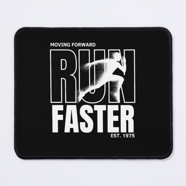 Item preview, RUN FASTER – Bold Motivational Running Design designed and sold by MP-GRAPHIXS.