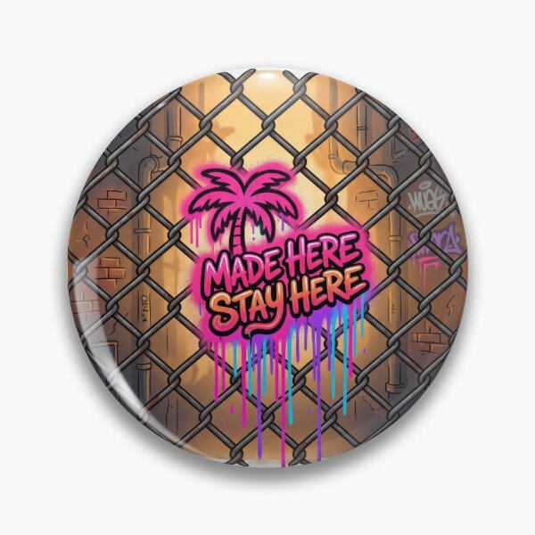 Item preview, Chain Link Fence Graffiti GTA  designed and sold by LunaMarkos.