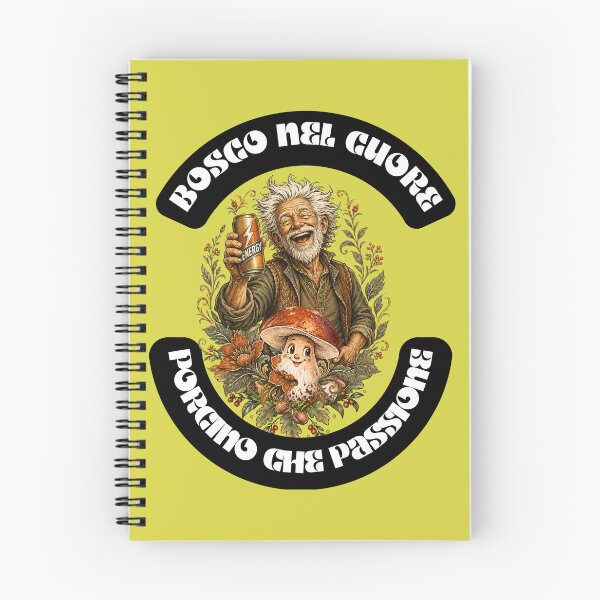 Item preview, Bosco nel Cuore, Porcino che Passione – Funny Italian Mushroom Foraging Design designed and sold by The Kawaii Forge.