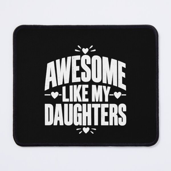 Item preview, Awesome Like My Daughters Mom Dad Mother's Day Father's Day Mom Humor Love designed and sold by Teeture.