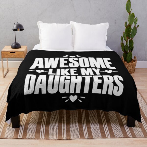 Item preview, Awesome Like My Daughters Mom Dad Mother's Day Father's Day Mom Humor Love designed and sold by Teeture.