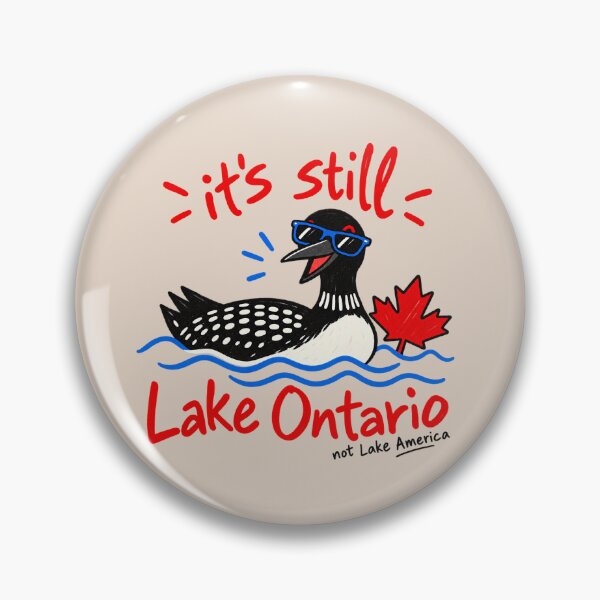 Item preview, It’s Still Lake Ontario Canadian Loon designed and sold by BrooklynRhodes.