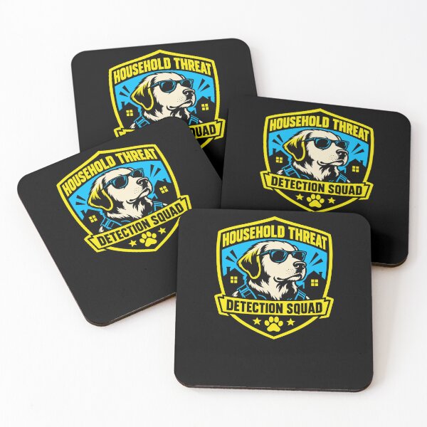 Item preview, Household Threat Detection Squad Watchdog Emblem designed and sold by elderberry.