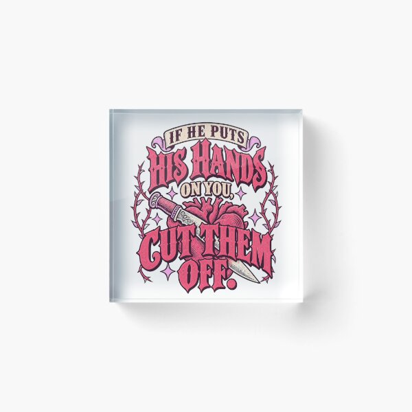 Item preview, If He Puts His Hands On You Cut Them designed and sold by RAIID.