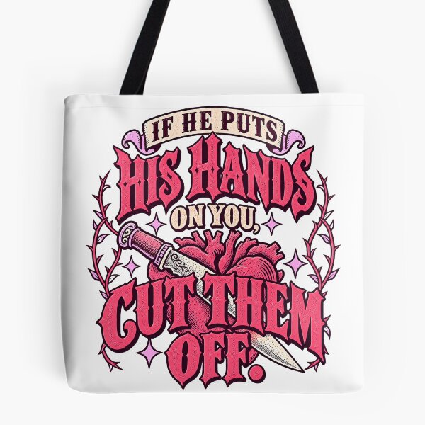Item preview, If He Puts His Hands On You Cut Them designed and sold by RAIID.
