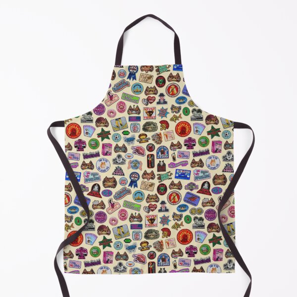 Item preview, Princess Donut Patch Jacket - Leather - Cream designed and sold by QuiltPaperScissors.