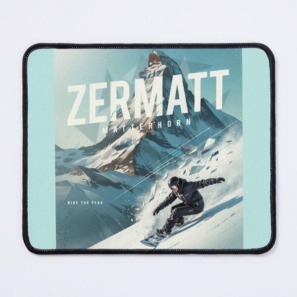 Item preview, Zermatt Matterhorn snowboarder designed and sold by spanish26.