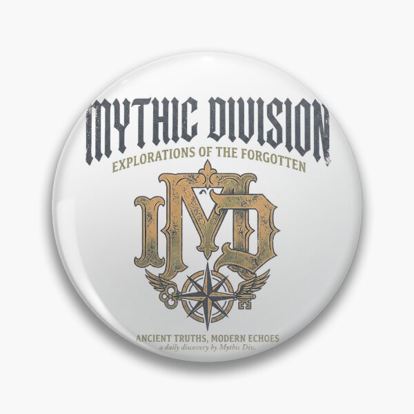 Item preview, Mythic Division - Explorations of the Forgotten Vintage Crest designed and sold by rich-moda.