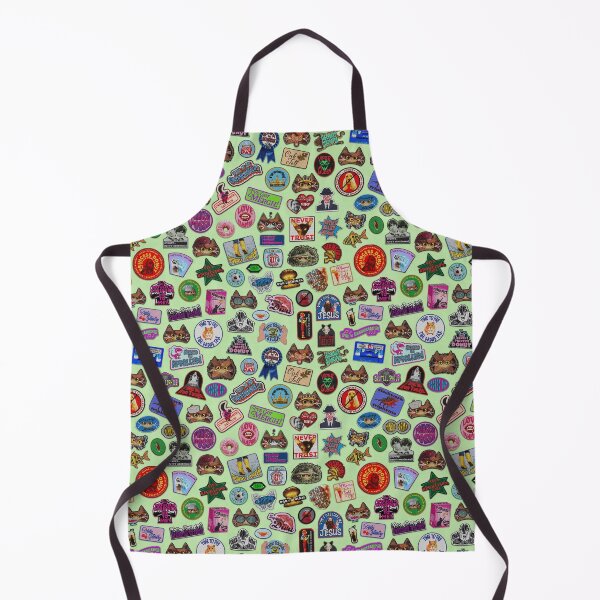 Item preview, Princess Donut Patch Jacket - Leather - Green designed and sold by QuiltPaperScissors.