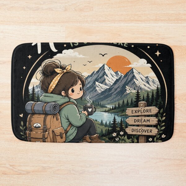 Item preview, Mountain adventure explorer  designed and sold by urbanshop7.
